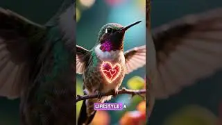 this tiny bird fly backward, hover in mid air, beat its wings faster than human eye can see. #bird