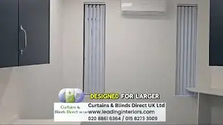 Vertical Blinds in Harrogate | Modern Light Control with Curtains & Blinds Direct UK