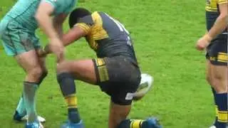 Brent Webb Goes Over Sealing The Win For Leeds Rhinos vs London Broncos 9/4/2012 HD