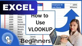 VLOOKUP() in EXCEL | HOW TO USE VLOOKUP | Excel Beginners #excel #exceltutorialforbeginners