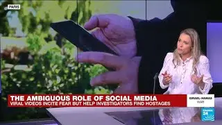 Israel-Hamas war: The ambiguous role of social media videos in conflicts &bull; FRANCE 24 English