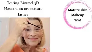 Mascara Review on my sparse lashes|testing Rimmel Mascara