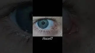 Hazel eyes #eyes #shorts #hazeleyes #colors