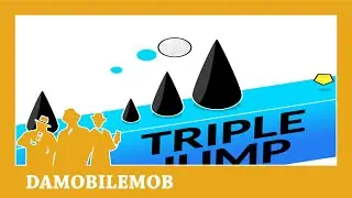 Gameplay Triple Jump by Ketchapp and Marius Gerlich (iOS Review)