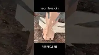 PERFECT FIT &ndash; seamless joint #woodjoints #woodjoint