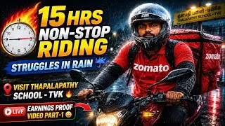 Zomato Delivery work in Tamil Full day Live Earnings Proof 2026 | #zomato | @VlogsTN91 