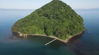 青森県青森市　浅虫海づり公園で空撮！