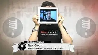 Red Giant's 5-Word Speech at the 16th Annual Webby Awards