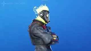 [4K] Fortnite - Hotwire Skin (Ingame Menu Showcase)