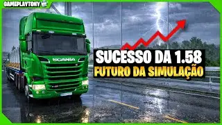 A 1.58 do Euro Truck e ATS est&aacute; deixando a simula&ccedil;&atilde;o mais viva
