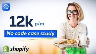 How Kirstyn makes $12k per month selling cookies on Shopify (no code case study)
