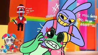 Jax Got His Friend Back, Ribbit ?! -  Part 2 Of Caine Bring Ribbit Back In Circus - TADC [AU]