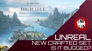 UNREAL New Crafted Set - Is It Bugged? | Elder Scrolls Online | High Isle