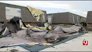 Tornado Leaves Trail of Damage in Lawton Oklahoma