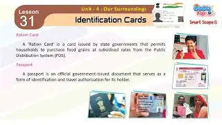Lesson-31 Identification Cards| Smart Scope 8 | Genius Kidz | Pre Primer Kids Learning