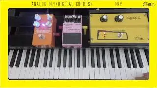 How does Keybo.X sound thru some gutar fx?