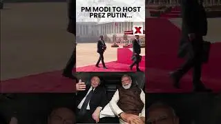 #putinindiavisit #modiputinmeet | Modi to welcome Putin at Rashtrapati Bhawan | NewsX World