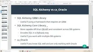 Python and Oracle 12c using cx_Oracle