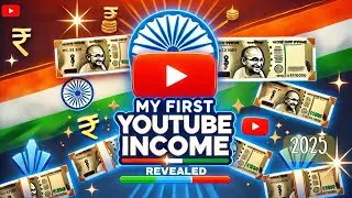 ₹___ My FIRST YouTube Payment! How I Earned It & Tips for Beginners 🚀💸