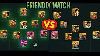 Friendly Match Legend Squad | Pes 2020 Mobile