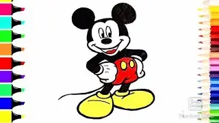 How do you draw Mickey Mouse easy / Mickey Mouse Drawing for kids / How do you draw a Disney Mickey