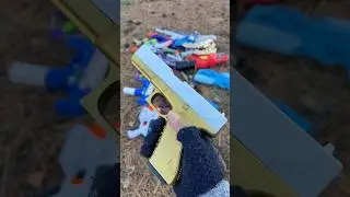 Review the nerf gun #games #nerfgun #toys #toyguns #nerf #g&uuml;ndem #gaming #reels #shorts #unboxing