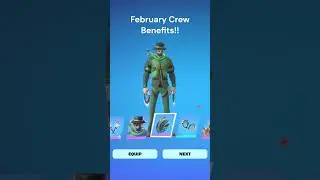 February Benefits!📆#fortnite #fortnitecrew #fortniteshorts #shorts