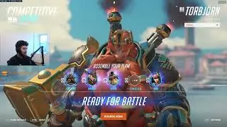 DAFRAN TOP 500 TORBJORN GAMEPLAY ON RIALTO! [ OVERWATCH 2 SEASON 2 ]