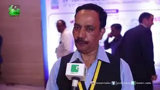 Prof. (Dr.) A. K. Srivastava, Member of Agri. Scientis Recruitment Board talking with Green TV