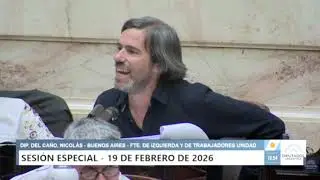DEL CAÑO: El PARO expresa la oposición de millones a esta ley aberrante
