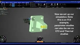 Ansys Discovery - Design Exploration using Parameter Studies