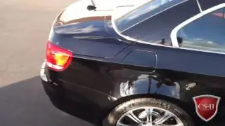 Aqua 4 on Jet Black BMW M3