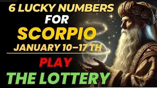 ♏ Scorpio: Your Destiny Week January 10&ndash;17 &ndash; Discover 6 Lucky Numbers to Win Big This Week!