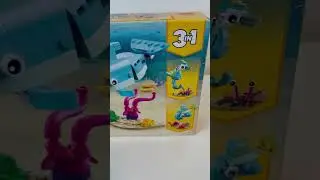 Lego 3 in 1 Creator Dolphin and Tutle #shorts