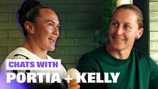 Ice Cream with Legends: Portia Woodman-Wickliffe & Kelly Brazier's Black Ferns Journey
