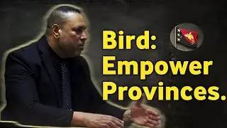 Bird Reiterated for Provincial Autonomy