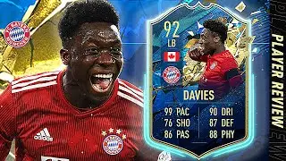 FIFA 20 TOTS ALPHONSO DAVIES PLAYER REVIEW! | THE BEST LB IN FIFA 20! | YOU NEED THIS CARD!  FIFA 20