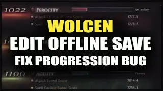 WOLCEN: Как редактировать офлайн-сохранения персонажей &mdash; исправление ошибок прогресса и тестовые сборки / механика