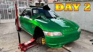 Wrapping My Honda Beat! / PART 2