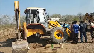 JCB Dozer Loading Mud into Tractor &ndash; Heavy Equipment Action Video