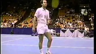 Sampras & Chang vs McEnroe & Patrick (Brothers) - SF Michelin 1988 - 05/07