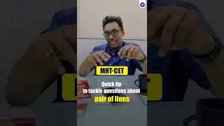 Here's a SHORTCUT to solve questions related to Pair of Lines in MHT CET Mathematics #trending