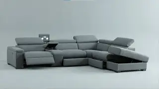 Modern Cozy Sectional Sofa With Recliner | CHEERS