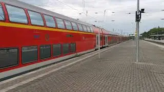 DB 111 150-9 + 4 DoppelStock | Ausfahrt in Wuppertal-Vohwinkel | Als RE 4 nach Dortmund Hbf