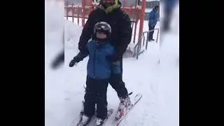 &Ccedil;ocuk Kayak Eğitimi/Sarıkamış - Karcan Hoca