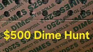Great Two Box Dime Hunt - Silver, Errors and Varieties #coinrollhunting #silver