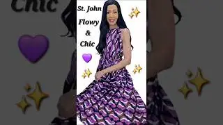The St. John Dress That Moves With You 💜 2025 Fall Fashion