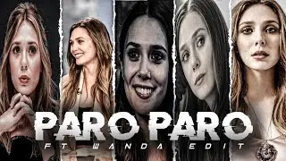 PARO PARO EDIT//FT WANDA (SCARLET WITCH)❤️ #paroparo #ftedit #wandaedit #viral #trending #marveledit