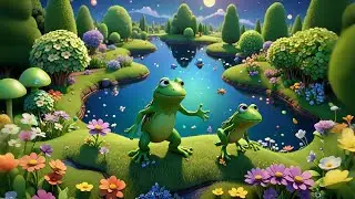 Frog&rsquo;s Magic Pond | Fun Kids Nursery Rhyme | Magical Pond Adventure Song