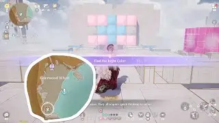 Infinity Nikki - itzaland Curio Domain Challenge: Find the Right Color [Elderwood Wharf]